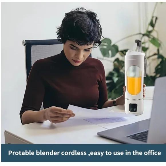 P984 Portable Premium Smoothie Shakes Blender 15oz Rechargeable - Picture 5 of 5